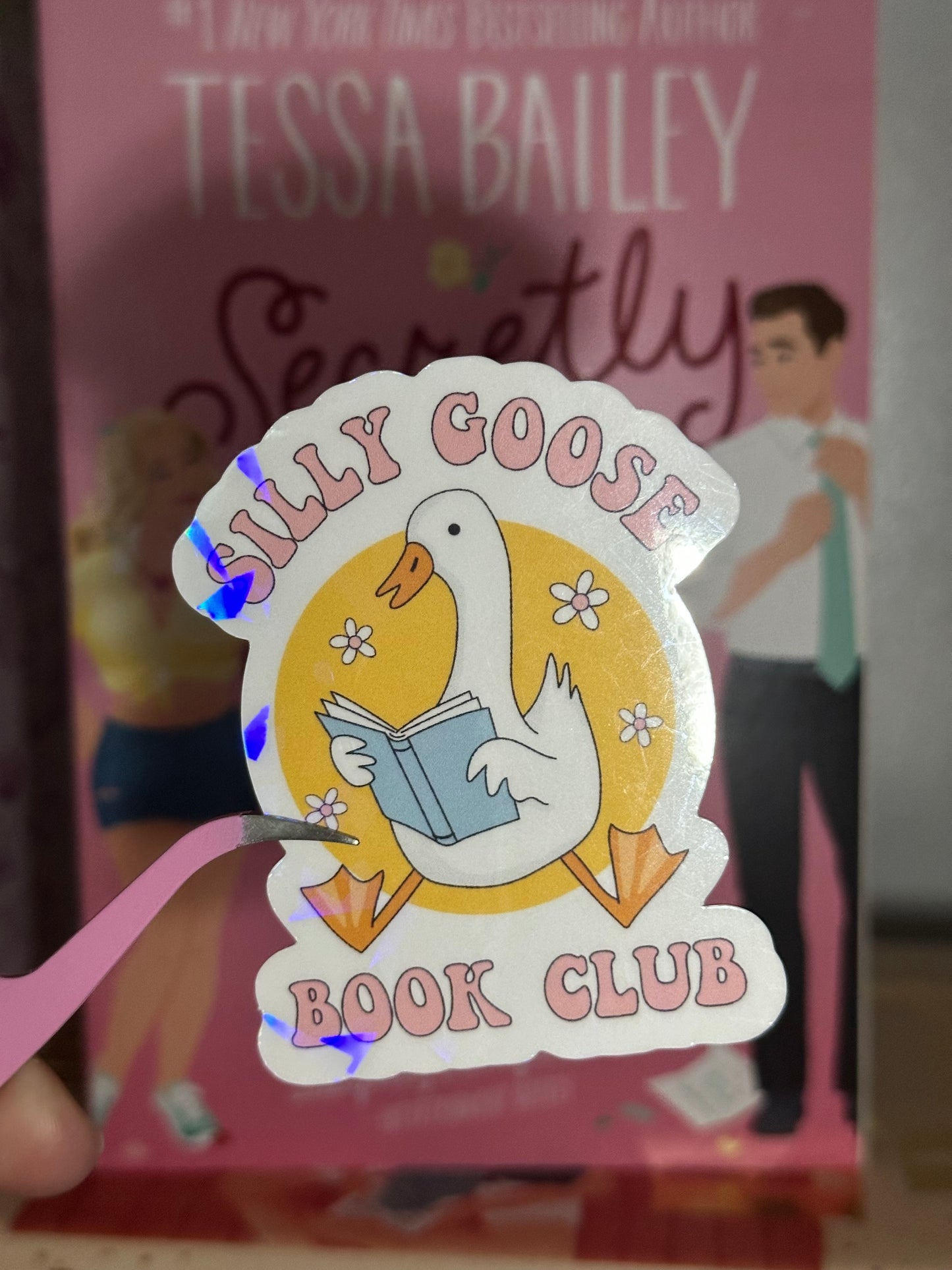 Silly goose sticker