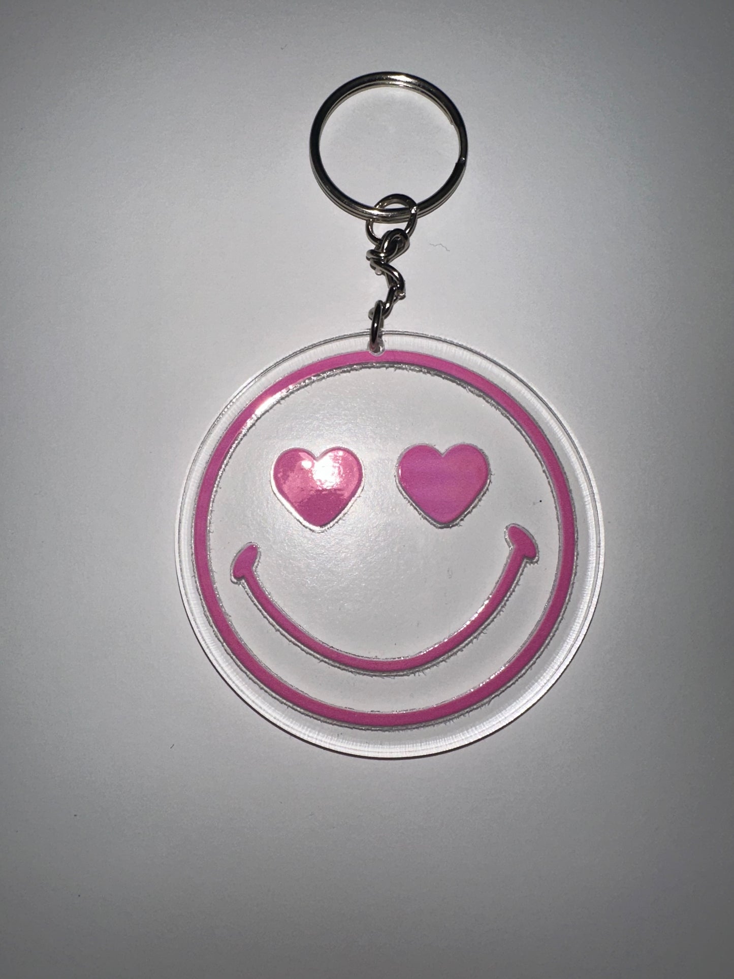 Heart Eyes Keychain π