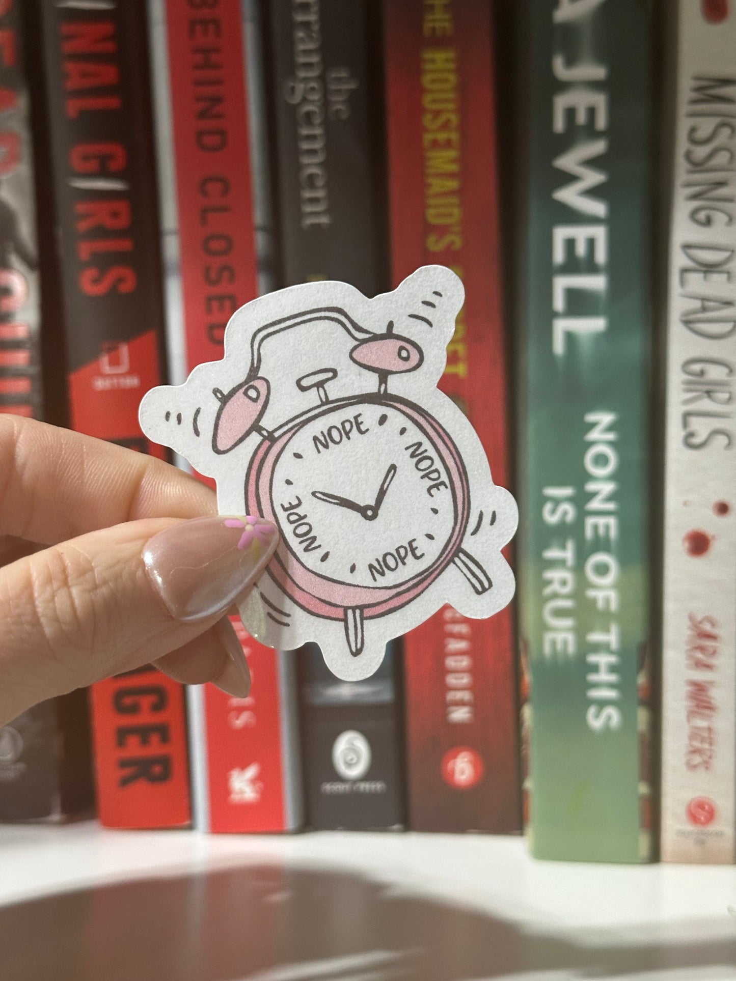 Nope sticker