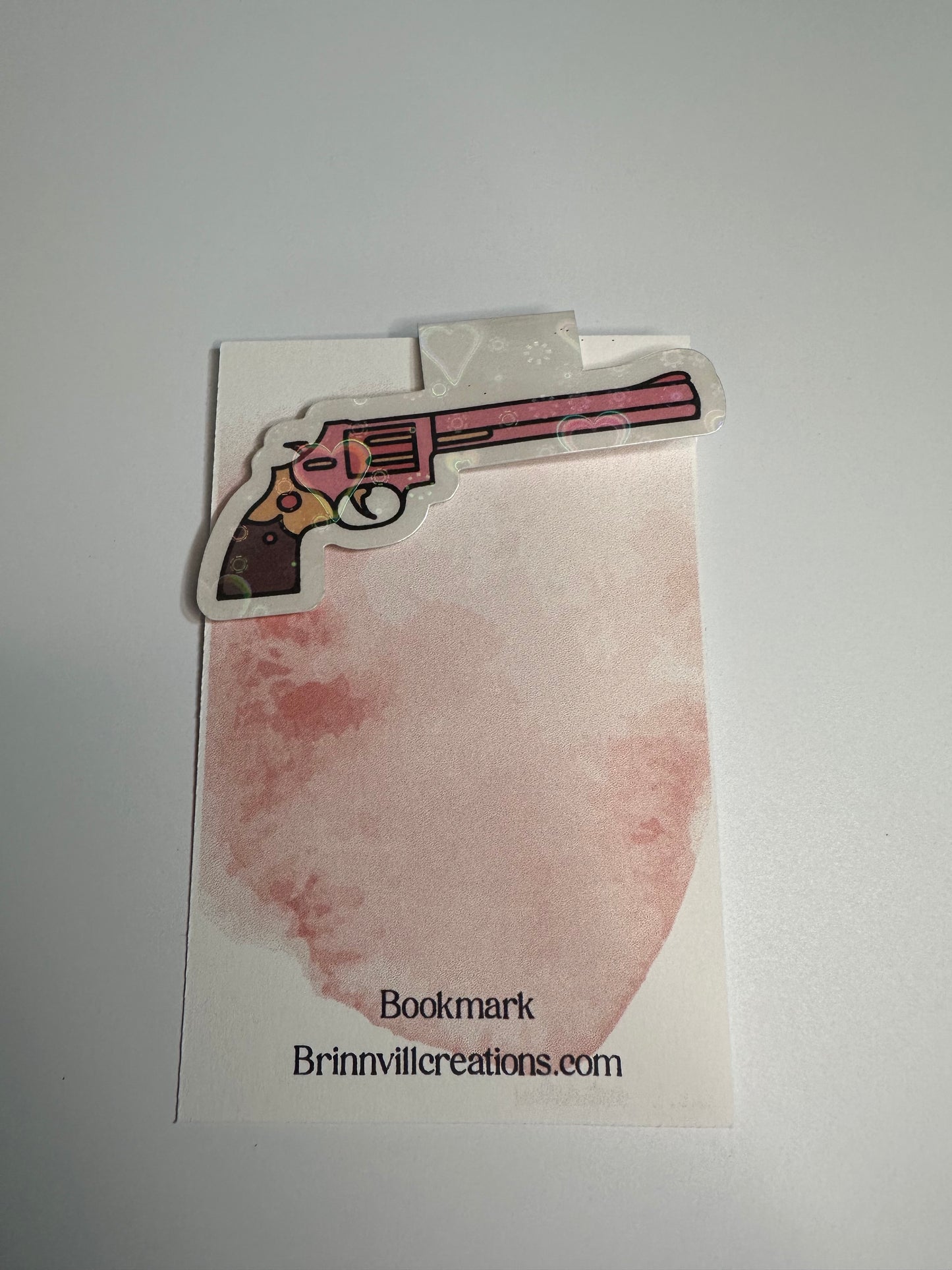 Pew pew magnetic bookmark