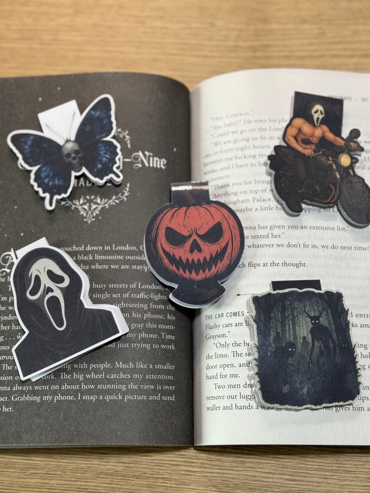 Jack magnetic bookmark