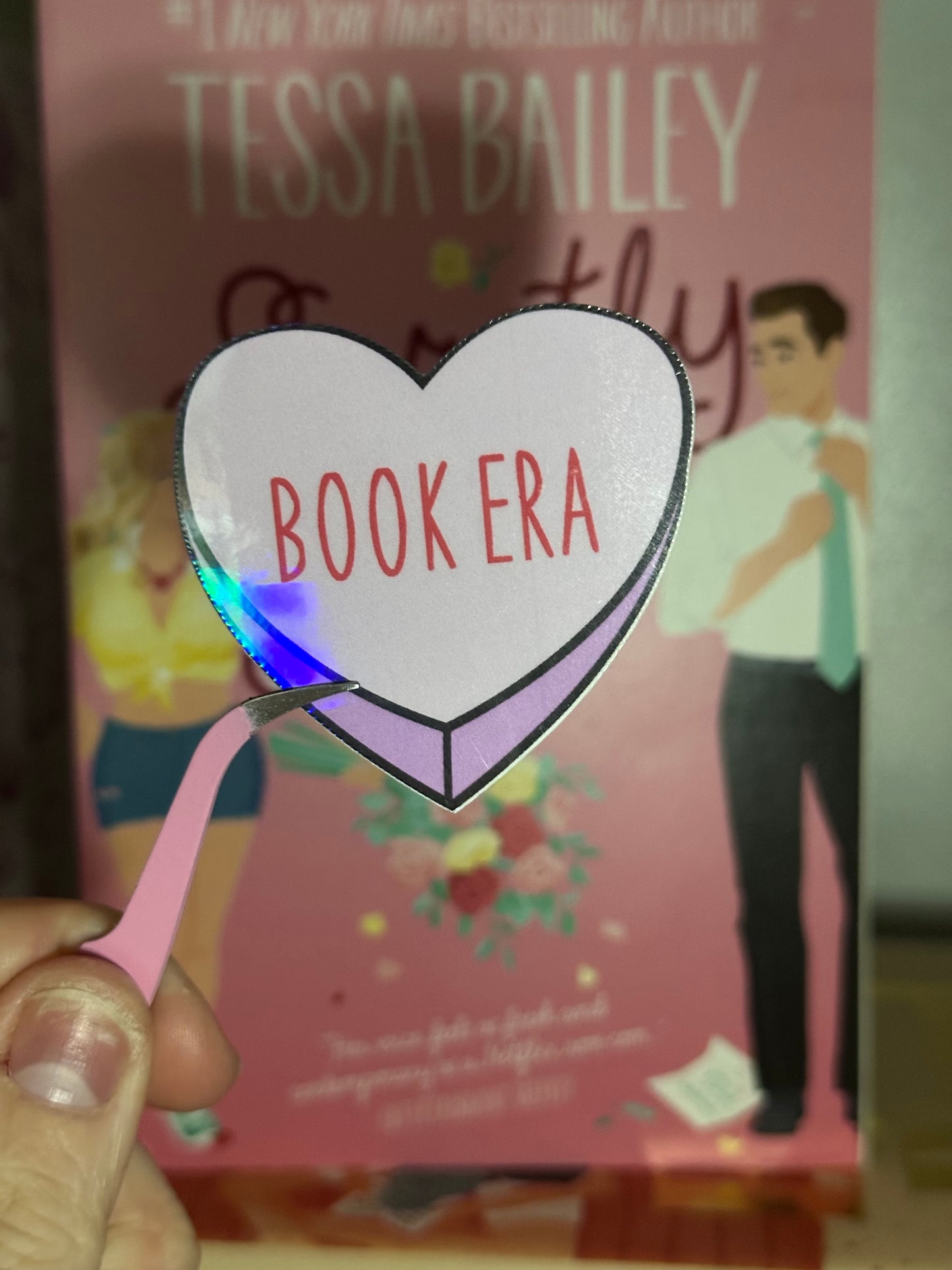 Candy heart sticker set (6)
