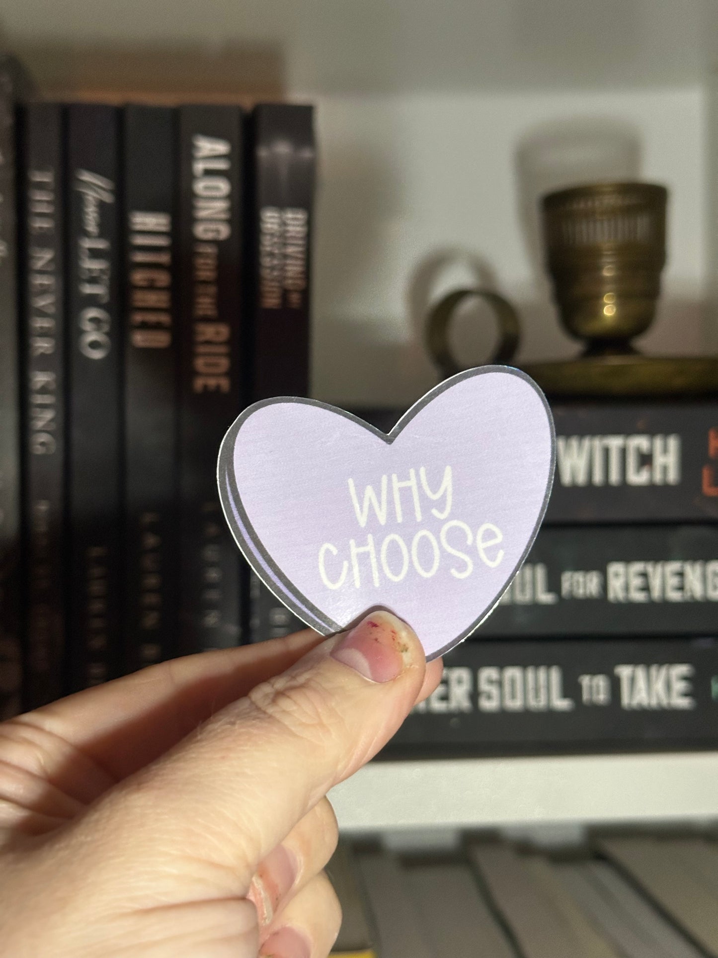 Why choose candy heart sticker