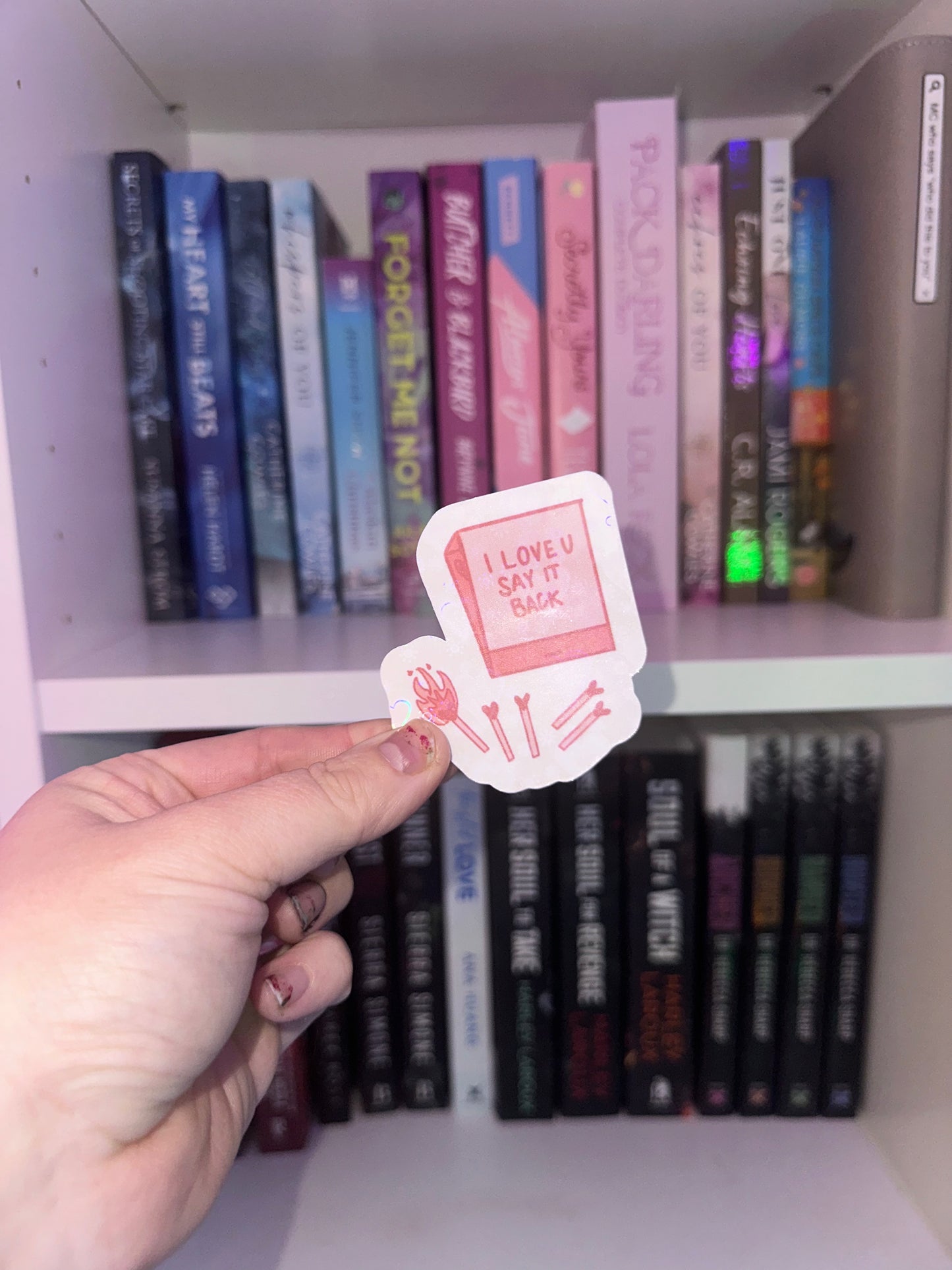 Say it back sticker