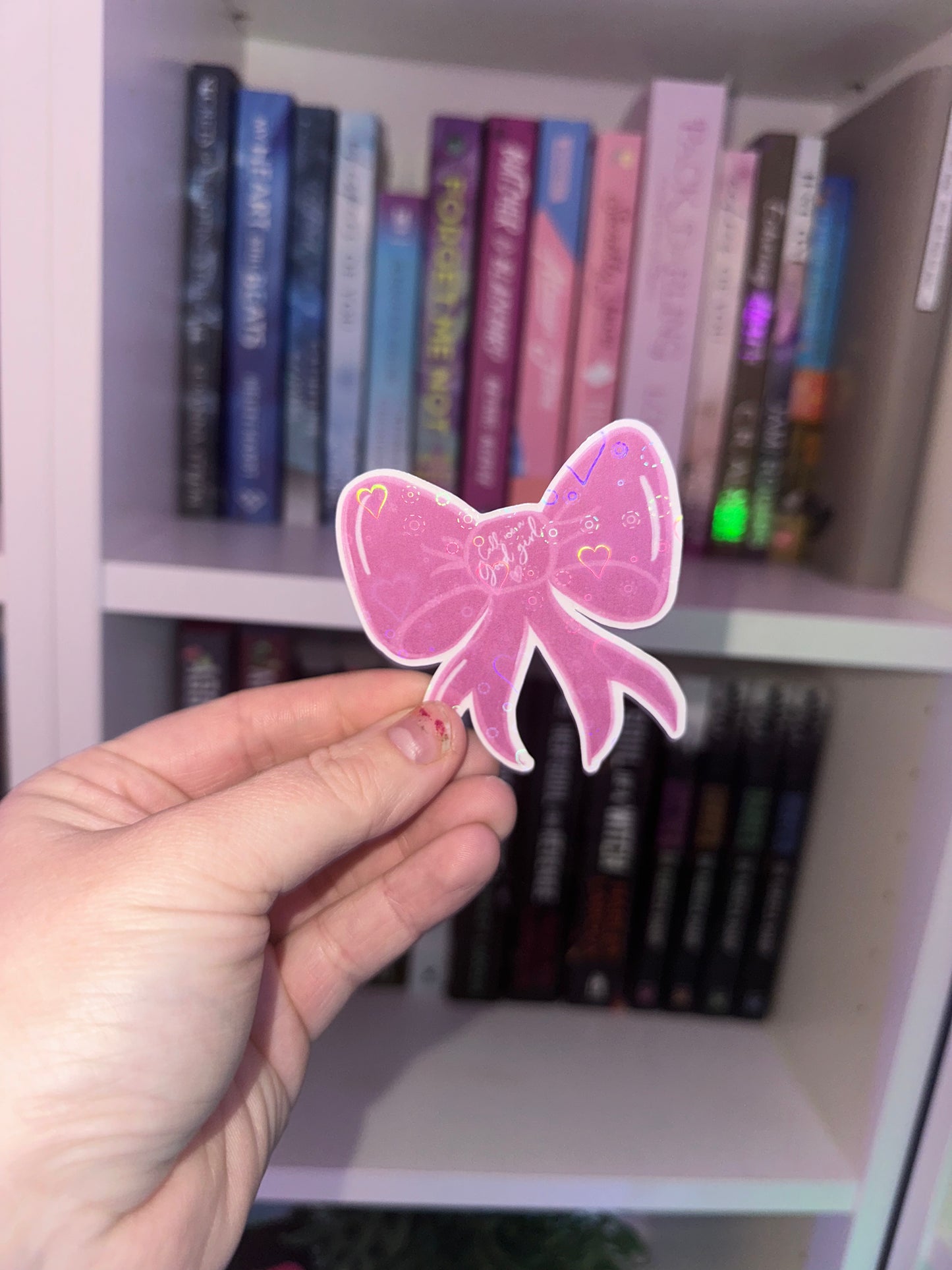 Good girl bow sticker