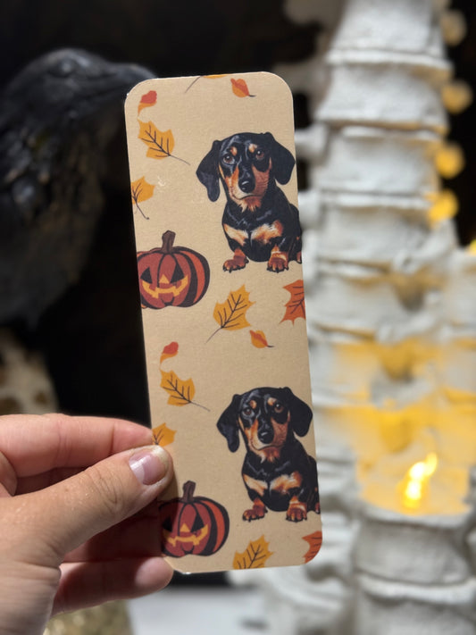 Dash hound bookmark
